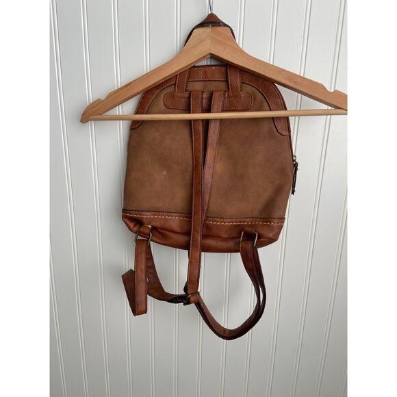 B.O.C. Born Concept Purse Handbag / Backpack, Brown Faux Leather - Picture 4 of 7